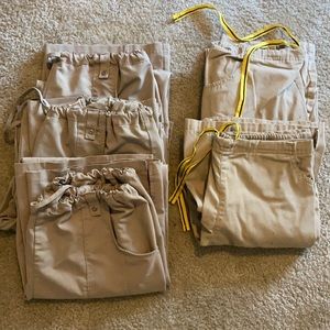 Khaki Scrub Pants